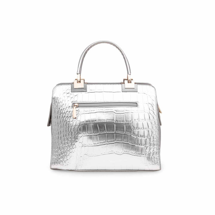 Silver Formal Hand Bag P36128