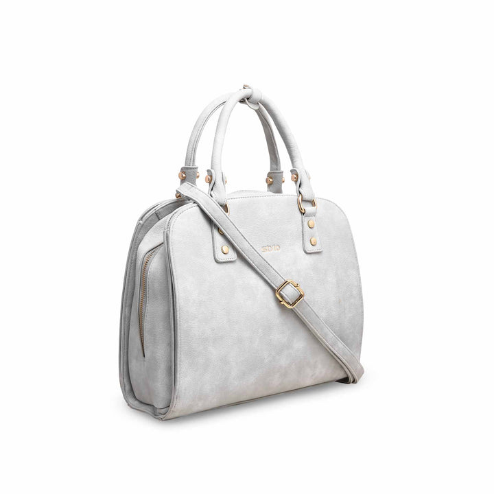 Grey Formal Hand Bag P36132