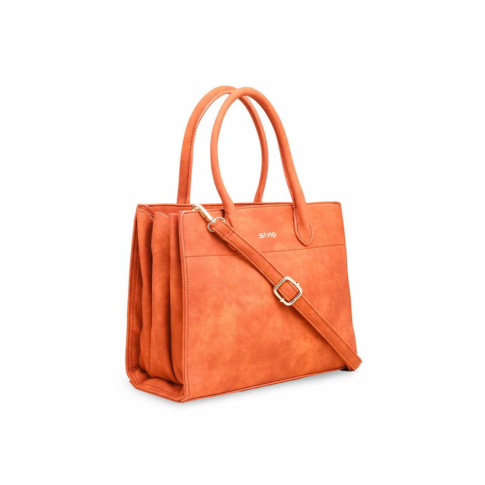 Brown Formal Hand Bag P36134