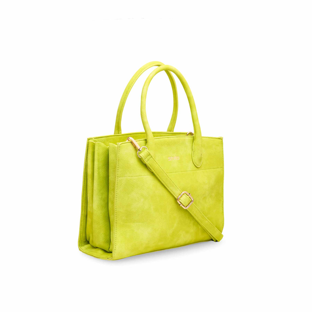 Green Formal Hand Bag P36134