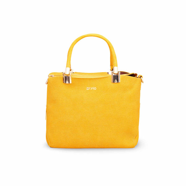 Mustard Formal Handbag P36135