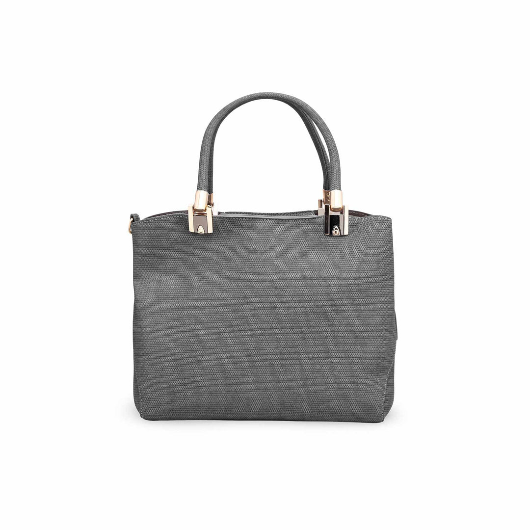 Grey Formal Handbag for Women P36135