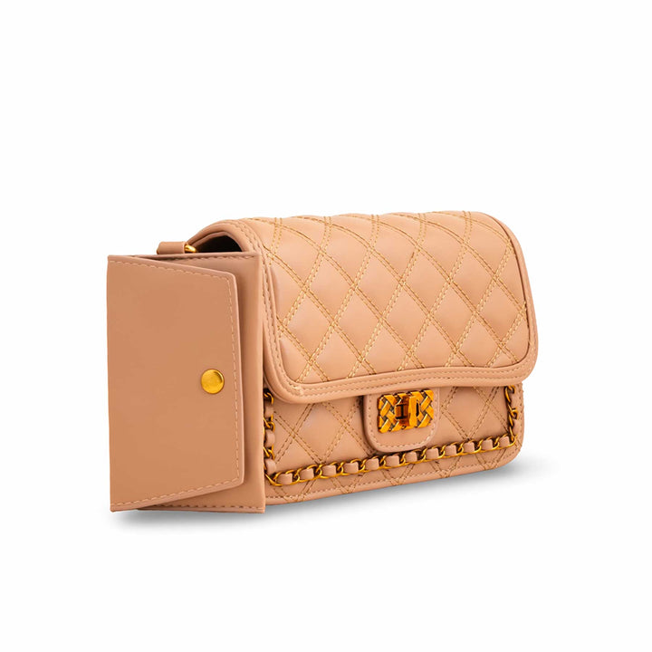 Brown Formal Shoulder Bag P36137