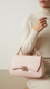 Pink Formal Shoulder Bag For Ladies P36140
