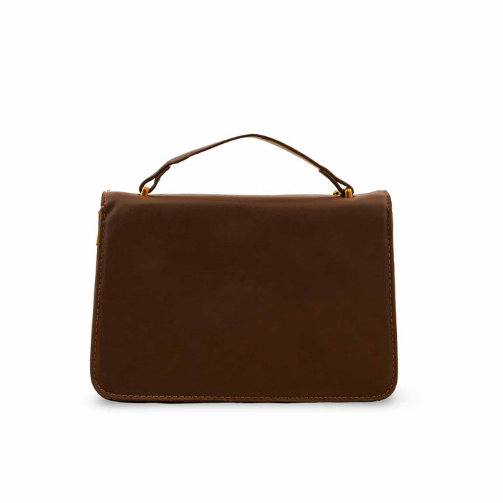 Brown Formal Shoulder Bag P36141