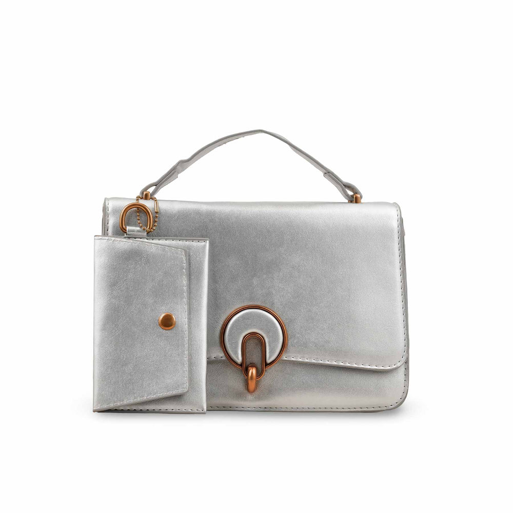 Silver Formal Shoulder Bag P36141