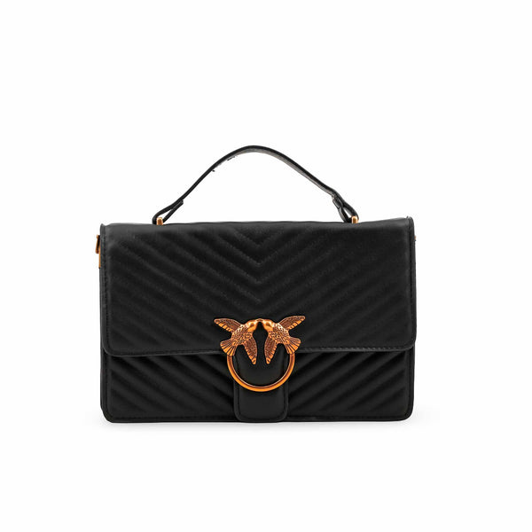 Black Formal Shoulder Bag P36143