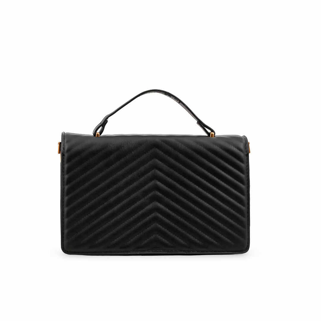 Black Formal Shoulder Bag P36143
