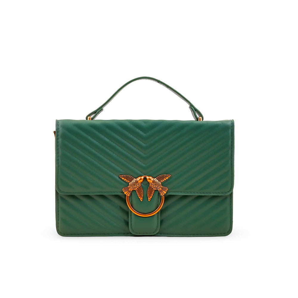 Green Formal Shoulder Bag P36143