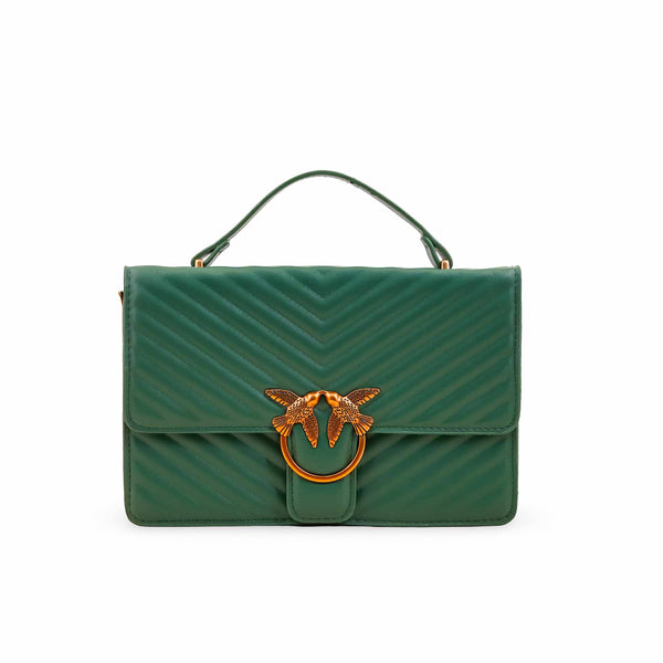 Green Formal Shoulder Bag P36143