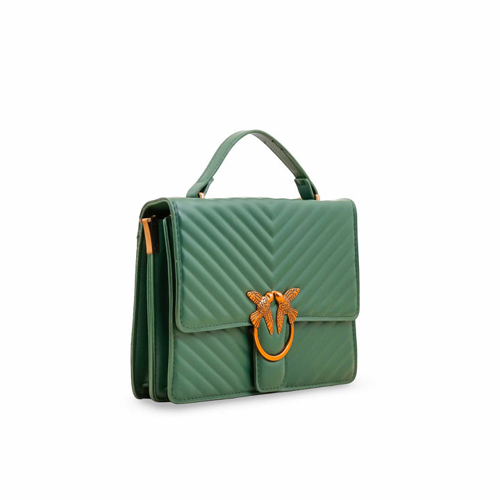 Green Formal Shoulder Bag P36143