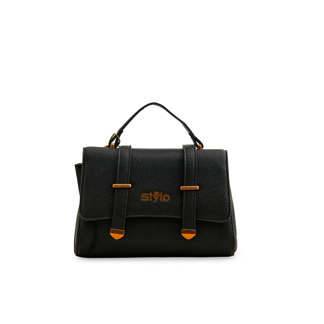 Black Formal Shoulder Bag P36148