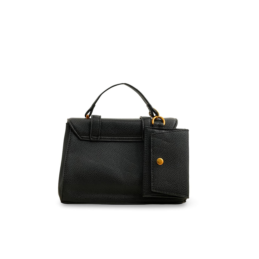 Black Formal Shoulder Bag P36148