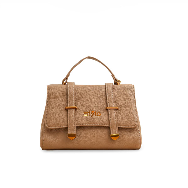 Khaki Formal Shoulder Bag P36148