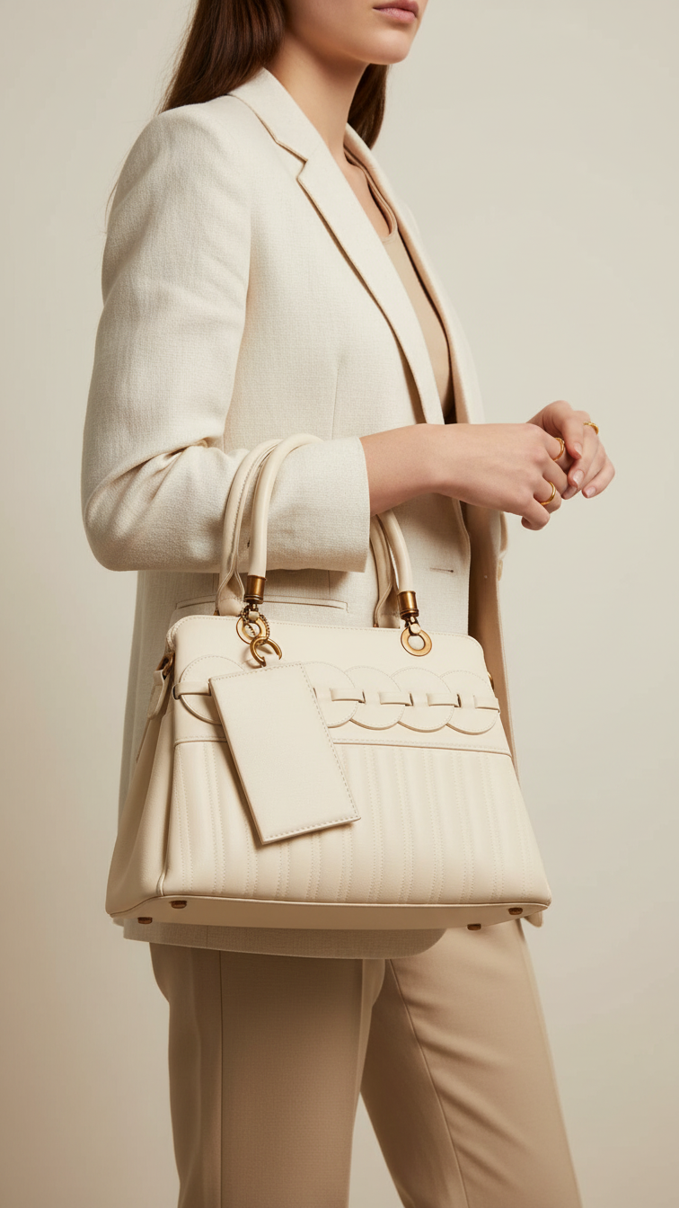 Apricot Formal Hand Bag P36151