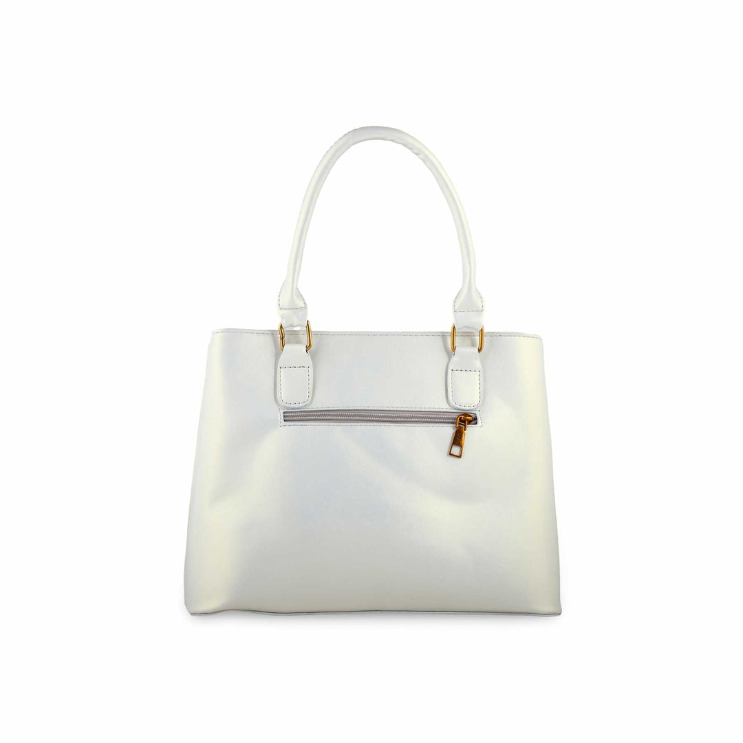 Beige Formal Hand Bag For Ladies P36152