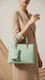 Green Formal Hand Bag For Ladies P36153