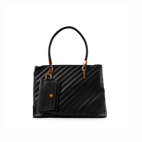 Black Formal Hand Bag For Ladies P36153