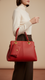 Red Formal Hand Bag P36155