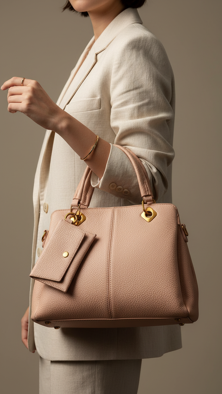 Pink Formal Hand Bag P36155