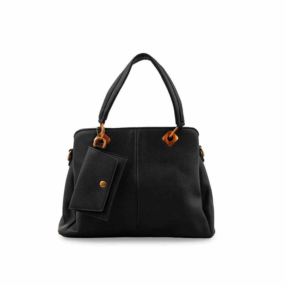 Black Formal Hand Bag P36155