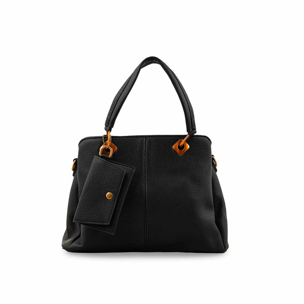 Black Formal Hand Bag P36155