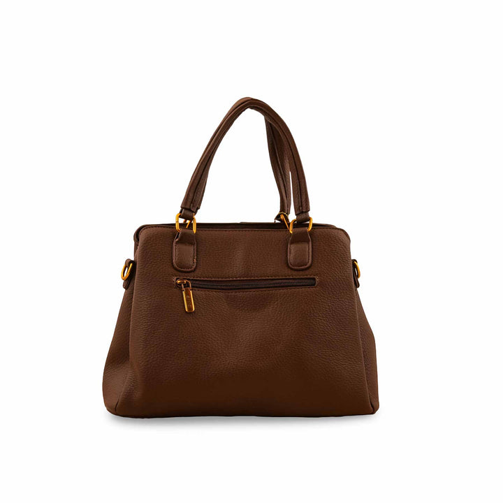 Brown Formal Hand Bag P36155