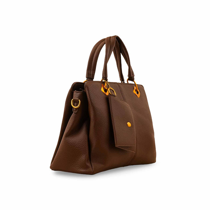 Brown Formal Hand Bag P36155