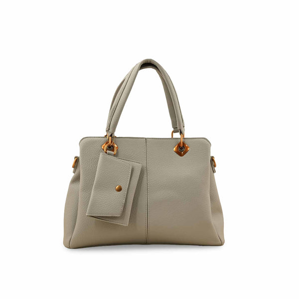 Grey Formal Hand Bag P36155