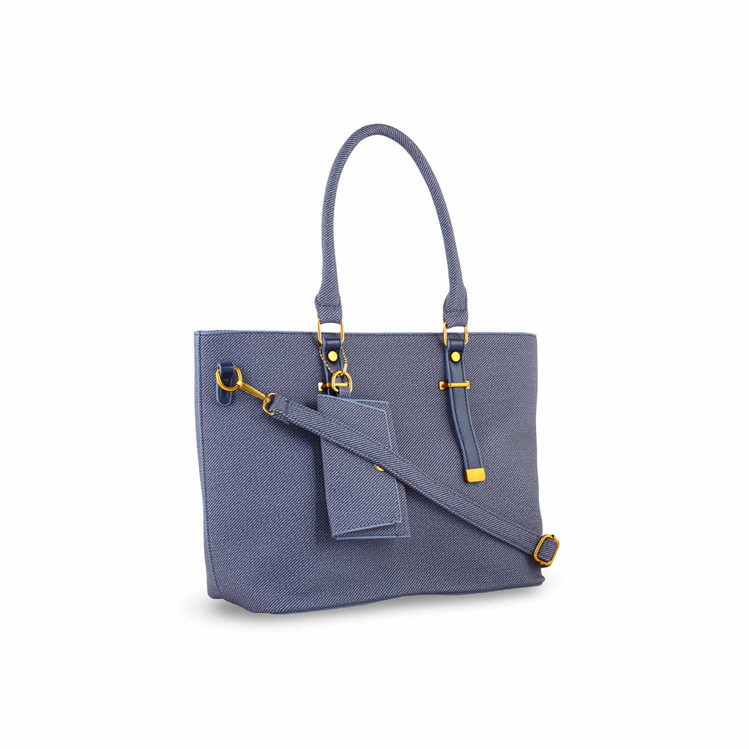 Blue Formal Hand Bag P36156