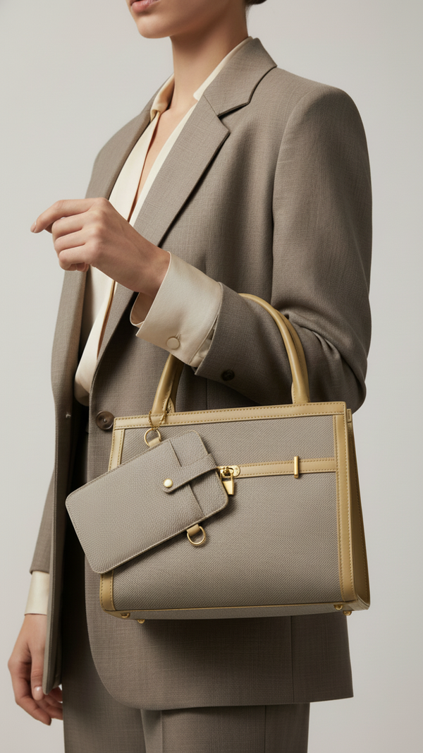 Fawn Formal Hand Bag For Women P36157