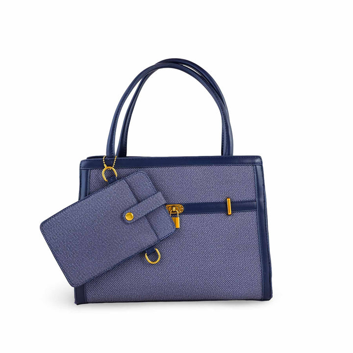 Blue Formal Hand Bag P36157