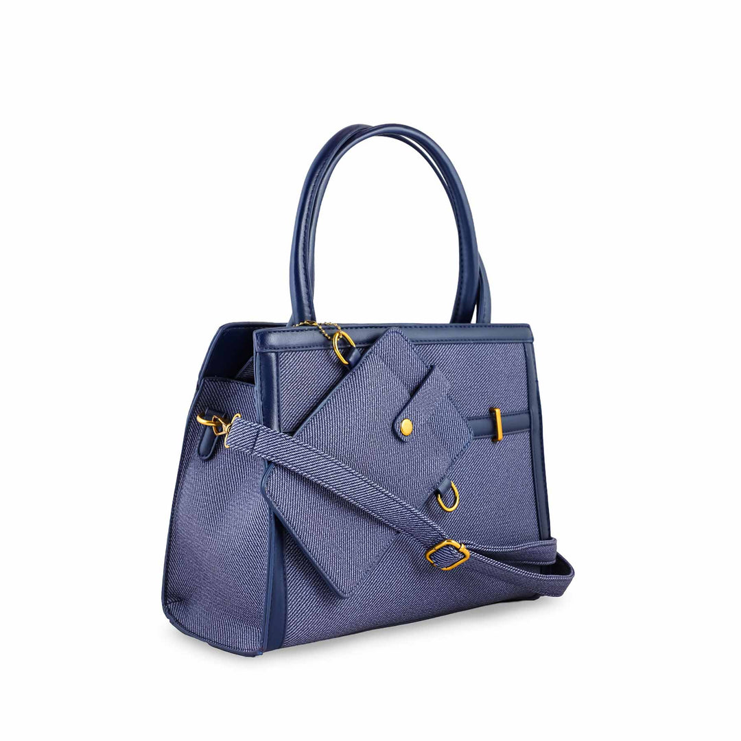 Blue Formal Hand Bag P36157