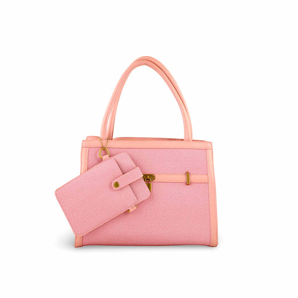 Pink Formal Hand Bag For Women P36157