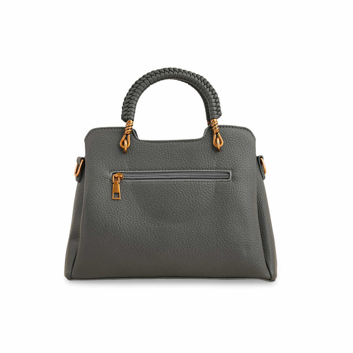 Grey Formal Hand Bag P36160