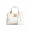 White Formal Hand Bag P36160