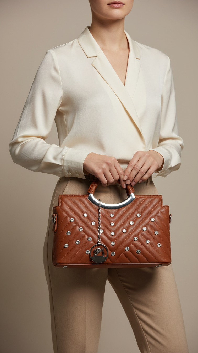 Yellow Formal Hand Bag P36161