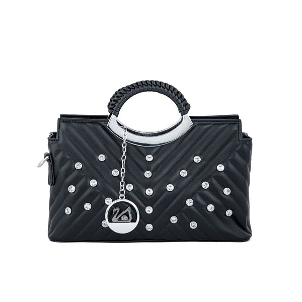 Black Formal Hand Bag P36161