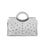 Silver Formal Hand Bag P36161