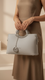 Grey Formal Hand Bag P36165