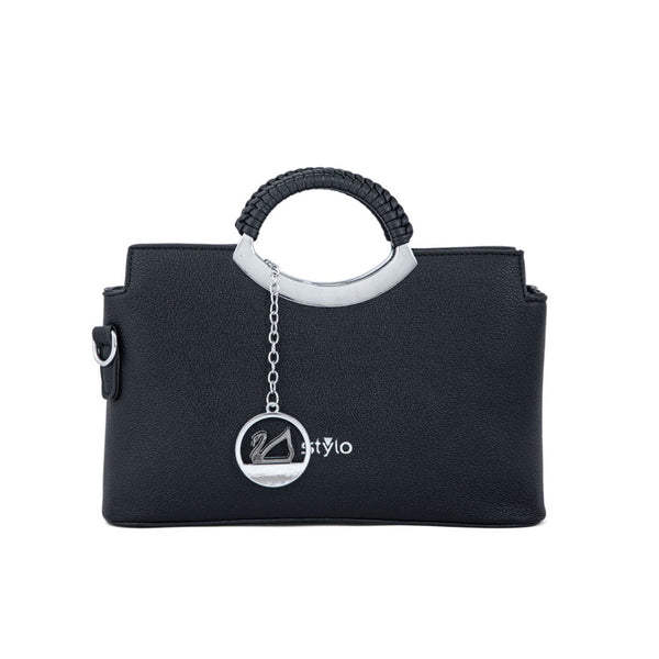 Black Formal Hand Bag P36165
