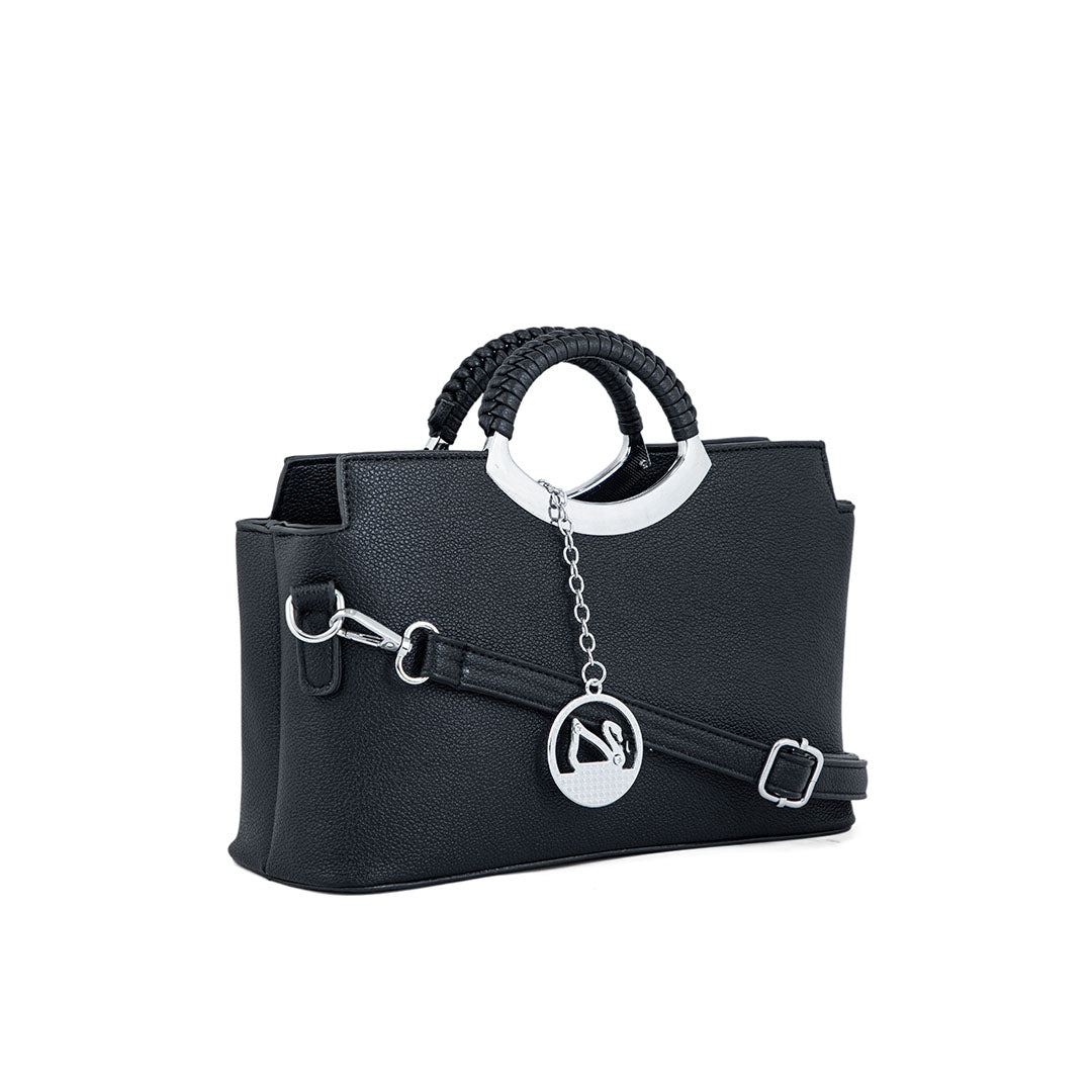 Black Formal Hand Bag P36165
