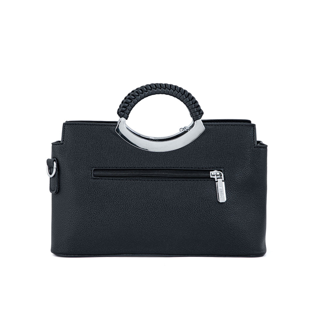 Black Formal Hand Bag P36165