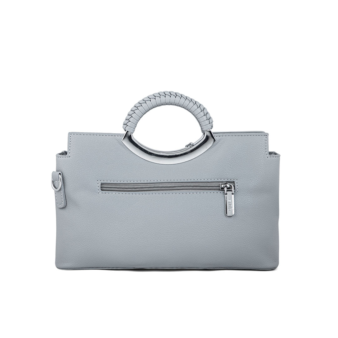 Grey Formal Hand Bag P36165