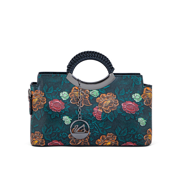Green Formal Hand Bag For Women P36168