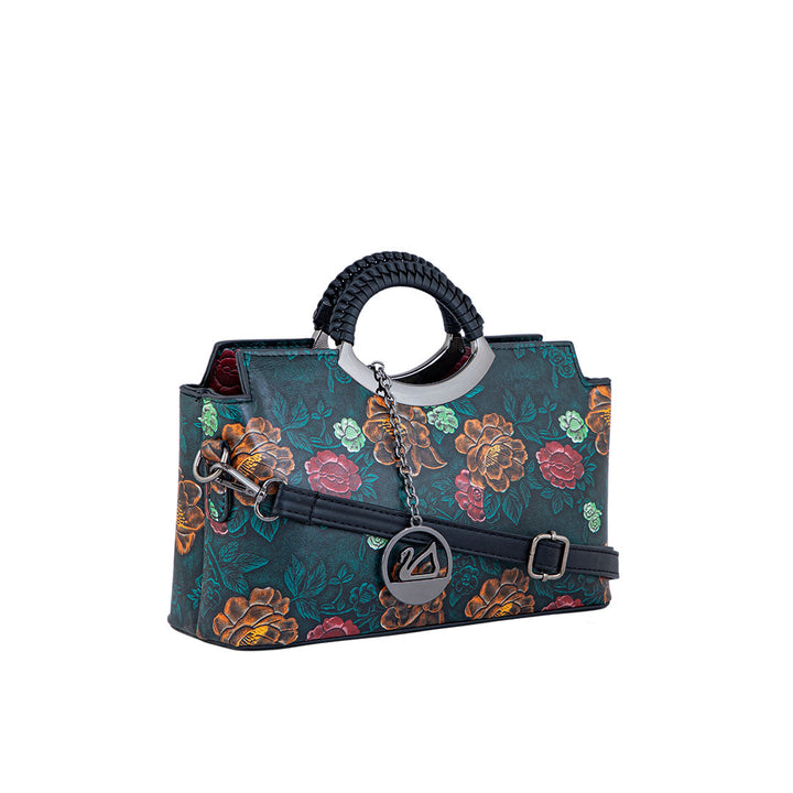 Green Formal Hand Bag For Women P36168