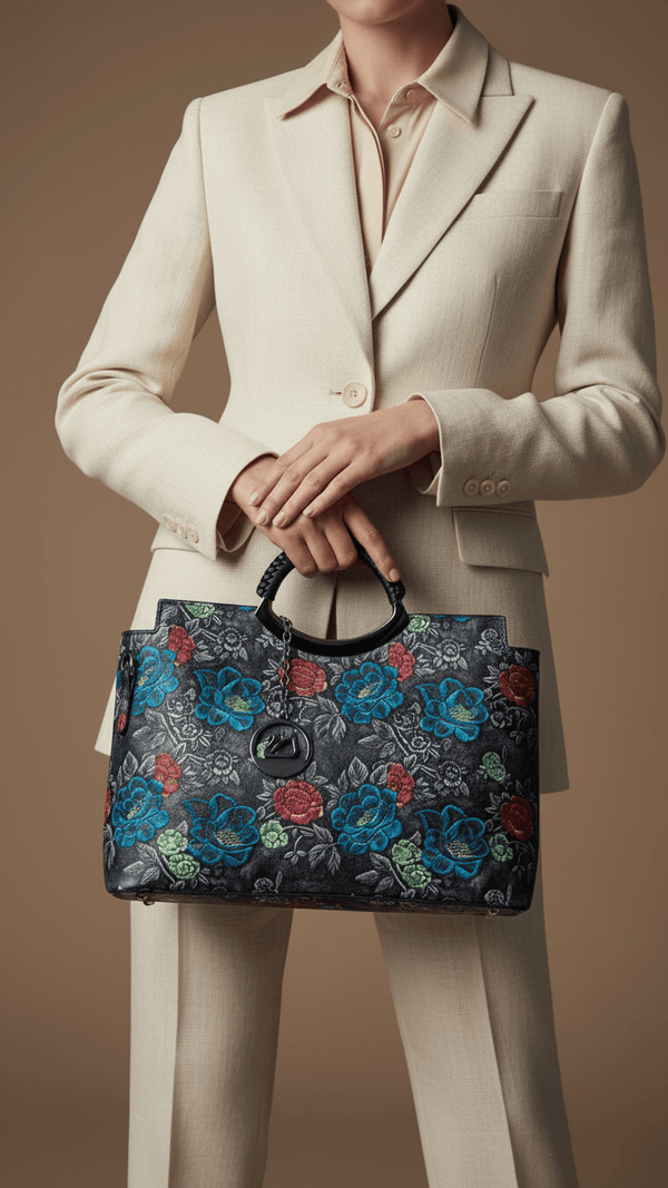 Black Formal Hand Bag P36169