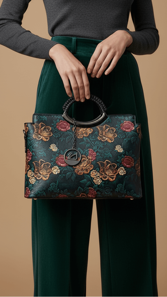 Brown Formal Hand Bag P36169