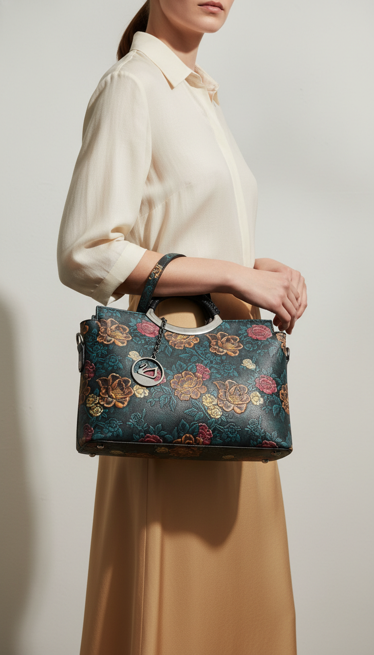 Brown Formal Hand Bag P36169