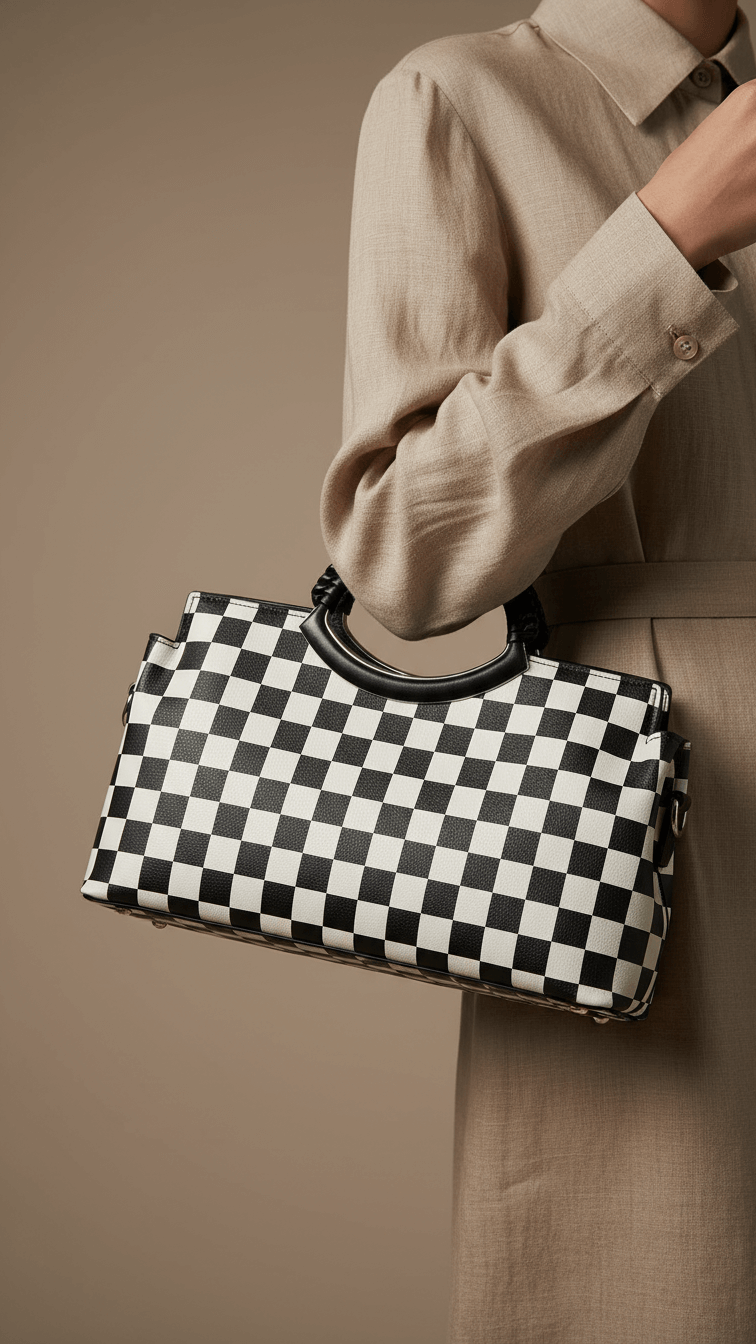 Black Formal Hand Bag P36170